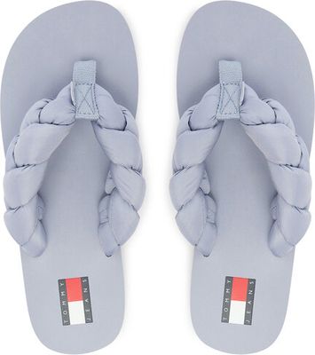 Klapki damskie na lato Tommy Jeans ze sklepu: eobuwie.pl w kategorii: Klapki damskie - zdjęcie WP-EBWP-9KUZS-09B_0000305783011