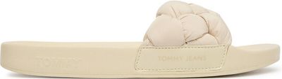 Klapki damskie na lato Tommy Jeans ze sklepu: eobuwie.pl w kategorii: Klapki damskie - zdjęcie WP-EBWP-9KUZS-09B_0000305783288