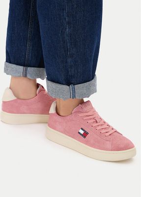 Buty sportowe damskie wiosenne Tommy Jeans ze sklepu: eobuwie.pl w kategorii: Buty sportowe damskie - zdjęcie WP-EBWP-9KUZS-09B_0000305783400