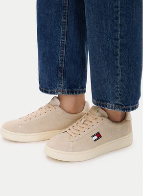 Tommy Jeans - Buty sportowe damskie na wiosnę ze sklepu: eobuwie.pl w kategorii: Buty sportowe damskie - zdjęcie WP-EBWP-9KUZS-09B_0000305783417