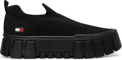 Buty sportowe damskie wiosenne Tommy Jeans ze sklepu: eobuwie.pl w kategorii: Buty sportowe damskie - zdjęcie WP-EBWP-9KUZS-09B_0000305783479