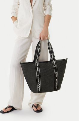 Torba letnia wakacyjna Karl Lagerfeld ze sklepu: eobuwie.pl w kategorii: Torby letnie - zdjęcie WP-EBWP-9KUZS-09B_0000305790064