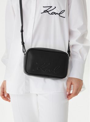 Listonoszka elegancka Karl Lagerfeld ze sklepu: eobuwie.pl w kategorii: Listonoszki - zdjęcie WP-EBWP-9KUZS-09B_0000305790422