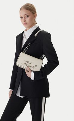 Karl Lagerfeld - Listonoszka glamour ze sklepu: eobuwie.pl w kategorii: Listonoszki - zdjęcie WP-EBWP-9KUZS-09B_0000305790644