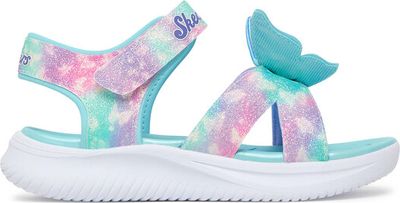 Sandały dziecięce na lato Skechers ze sklepu: eobuwie.pl w kategorii: Sandały dziecięce - zdjęcie WP-EBWP-9KUZS-09B_0000305799517