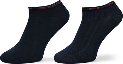 Skarpetki damskie gładkie Tommy Hilfiger ze sklepu: eobuwie.pl w kategorii: Skarpetki damskie - zdjęcie WP-EBWP-9KUZS-09B_0000305805041
