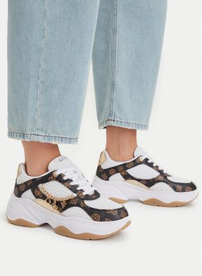 Buty sportowe damskie na wiosnę Guess ze sklepu: eobuwie.pl w kategorii: Buty sportowe damskie - zdjęcie WP-EBWP-9KUZS-09B_0000305817792