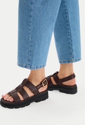 Sandały damskie na lato Clarks ze sklepu: eobuwie.pl w kategorii: Sandały damskie - zdjęcie WP-EBWP-9KUZS-09B_0000305834188