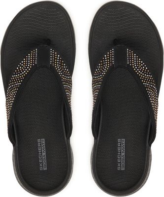 Klapki damskie letnie Skechers ze sklepu: eobuwie.pl w kategorii: Klapki damskie - zdjęcie WP-EBWP-9KUZS-09B_0000305837066