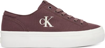 Calvin Klein Jeans - Buty sportowe damskie wiosenne ze sklepu: eobuwie.pl w kategorii: Buty sportowe damskie - zdjęcie WP-EBWP-9KUZS-09B_0000305846259