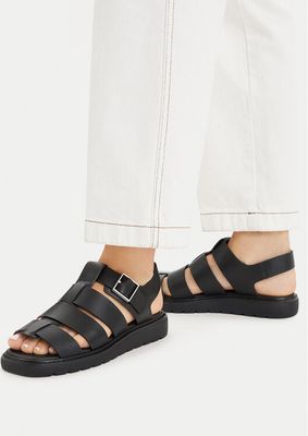 Sandały damskie na lato Calvin Klein ze sklepu: eobuwie.pl w kategorii: Sandały damskie - zdjęcie WP-EBWP-9KUZS-09B_0000305846891