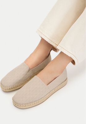 Espadryle damskie na lato Calvin Klein ze sklepu: eobuwie.pl w kategorii: Espadryle damskie - zdjęcie WP-EBWP-9KUZS-09B_0000305847164