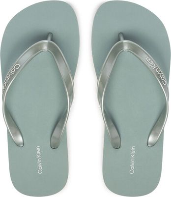 Klapki damskie na lato Calvin Klein ze sklepu: eobuwie.pl w kategorii: Klapki damskie - zdjęcie WP-EBWP-9KUZS-09B_0000305847362