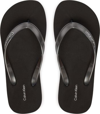 Klapki damskie na lato Calvin Klein ze sklepu: eobuwie.pl w kategorii: Klapki damskie - zdjęcie WP-EBWP-9KUZS-09B_0000305847393