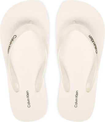 Klapki damskie na lato Calvin Klein ze sklepu: eobuwie.pl w kategorii: Klapki damskie - zdjęcie WP-EBWP-9KUZS-09B_0000305847423