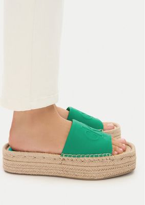 Espadryle damskie letnie Calvin Klein ze sklepu: eobuwie.pl w kategorii: Espadryle damskie - zdjęcie WP-EBWP-9KUZS-09B_0000305848703