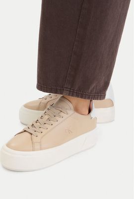 Buty sportowe damskie na wiosnę Calvin Klein ze sklepu: eobuwie.pl w kategorii: Buty sportowe damskie - zdjęcie WP-EBWP-9KUZS-09B_0000305848789