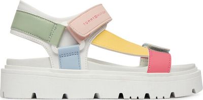 Sandały dziecięce letnie Tommy Hilfiger ze sklepu: eobuwie.pl w kategorii: Sandały dziecięce - zdjęcie WP-EBWP-9KUZS-09B_0000305863850