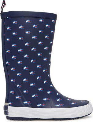 Kalosze dziecięce jesienne Tommy Hilfiger ze sklepu: eobuwie.pl w kategorii: Kalosze dziecięce - zdjęcie WP-EBWP-9KUZS-09B_0000305864055