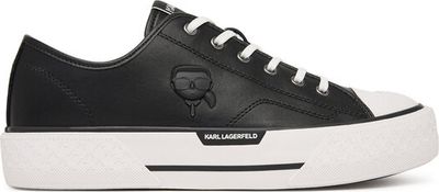 Trampki męskie na wiosnę jesienne Karl Lagerfeld ze sklepu: eobuwie.pl w kategorii: Trampki męskie