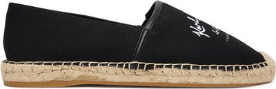 Espadryle damskie na lato Karl Lagerfeld ze sklepu: eobuwie.pl w kategorii: Espadryle damskie - zdjęcie WP-EBWP-9KUZS-09B_0000305904171