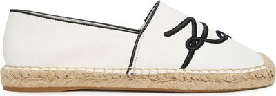 Espadryle damskie na lato Karl Lagerfeld ze sklepu: eobuwie.pl w kategorii: Espadryle damskie - zdjęcie WP-EBWP-9KUZS-09B_0000305904195