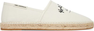 Karl Lagerfeld - Espadryle męskie letnie ze sklepu: eobuwie.pl w kategorii: Espadryle męskie - zdjęcie WP-EBWP-9KUZS-09B_0000305904737
