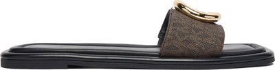Michael Michael Kors - Klapki damskie na lato ze sklepu: eobuwie.pl w kategorii: Klapki damskie - zdjęcie WP-EBWP-9KUZS-09B_0000305905529