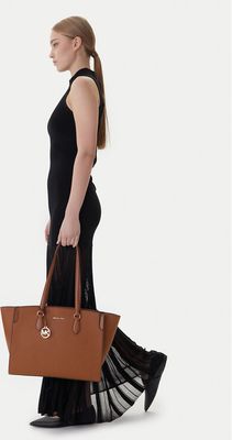 Shopper bag elegancka Michael Michael Kors ze sklepu: eobuwie.pl w kategorii: Torby Shopper bag - zdjęcie WP-EBWP-9KUZS-09B_0000305906649