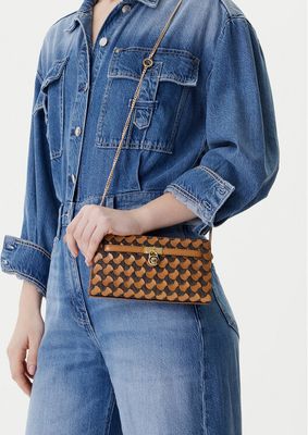 Kopertówka elegancka Michael Michael Kors ze sklepu: eobuwie.pl w kategorii: Kopertówki - zdjęcie WP-EBWP-9KUZS-09B_0000305907141