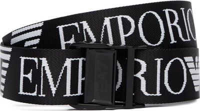 EA7 Emporio Armani - Pasek ze sklepu: eobuwie.pl w kategorii: Paski męskie - zdjęcie WP-EBWP-9KUZS-09B_0000305909381