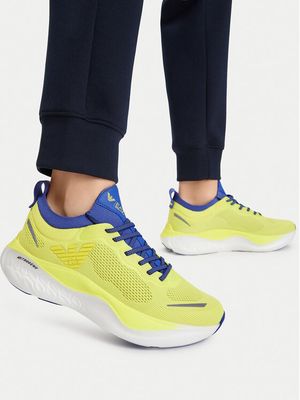 Buty sportowe męskie na wiosnę EA7 Emporio Armani ze sklepu: eobuwie.pl w kategorii: Buty sportowe męskie
