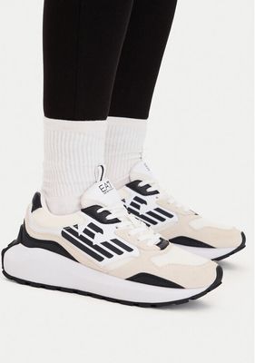 Buty sportowe męskie wiosenne EA7 Emporio Armani ze sklepu: eobuwie.pl w kategorii: Buty sportowe męskie - zdjęcie WP-EBWP-9KUZS-09B_0000305910233
