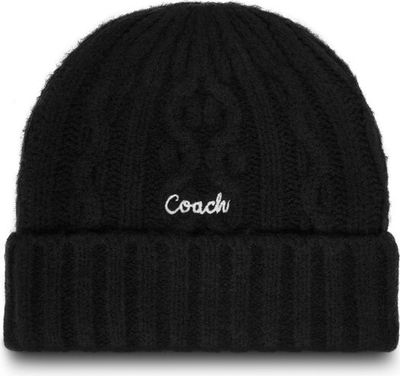 Czapka zimowa damska Coach ze sklepu: eobuwie.pl w kategorii: Czapki zimowe damskie - zdjęcie WP-EBWP-9KUZS-09B_0000305911599