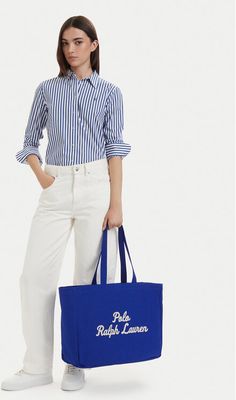 Torba letnia wakacyjna Polo Ralph Lauren ze sklepu: eobuwie.pl w kategorii: Torby letnie - zdjęcie WP-EBWP-9KUZS-09B_0000305920089