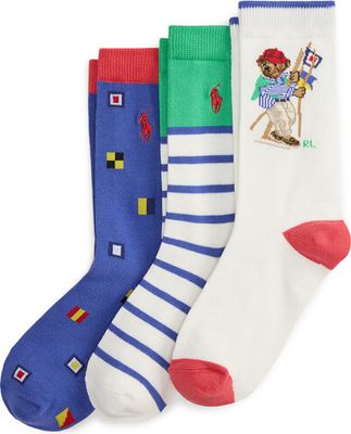 Skarpetki dziecięce Polo Ralph Lauren ze sklepu: eobuwie.pl w kategorii: Skarpetki dziecięce - zdjęcie WP-EBWP-9KUZS-09B_0000305920591