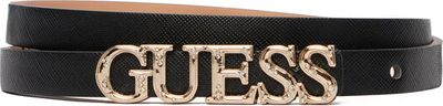 Pasek elegancki Guess ze sklepu: eobuwie.pl w kategorii: Paski damskie - zdjęcie WP-EBWP-9KUZS-09B_0000305925626
