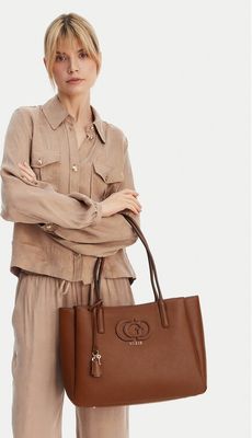 Shopper bag na wakacje Guess ze sklepu: eobuwie.pl w kategorii: Torby Shopper bag - zdjęcie WP-EBWP-9KUZS-09B_0000305925909