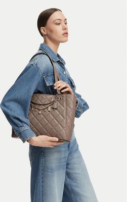 Shopper bag wakacyjna Guess ze sklepu: eobuwie.pl w kategorii: Torby Shopper bag - zdjęcie WP-EBWP-9KUZS-09B_0000305926289