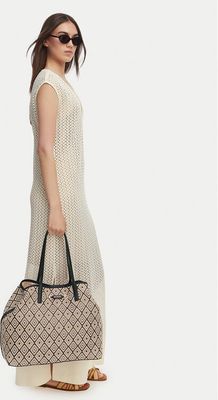 Shopper bag na wakacje Guess ze sklepu: eobuwie.pl w kategorii: Torby Shopper bag - zdjęcie WP-EBWP-9KUZS-09B_0000305927729