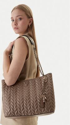 Shopper bag wakacyjna Guess ze sklepu: eobuwie.pl w kategorii: Torby Shopper bag - zdjęcie WP-EBWP-9KUZS-09B_0000305927897