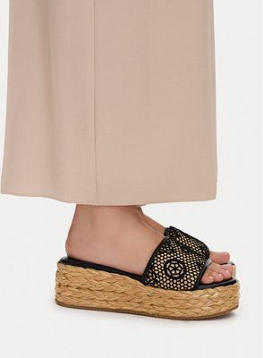 Espadryle damskie na lato Guess ze sklepu: eobuwie.pl w kategorii: Espadryle damskie - zdjęcie WP-EBWP-9KUZS-09B_0000305930323