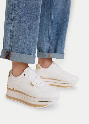Buty sportowe damskie na wiosnę Guess ze sklepu: eobuwie.pl w kategorii: Buty sportowe damskie - zdjęcie WP-EBWP-9KUZS-09B_0000305930941
