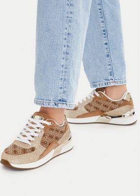 Buty sportowe damskie na wiosnę Guess ze sklepu: eobuwie.pl w kategorii: Buty sportowe damskie - zdjęcie WP-EBWP-9KUZS-09B_0000305931252