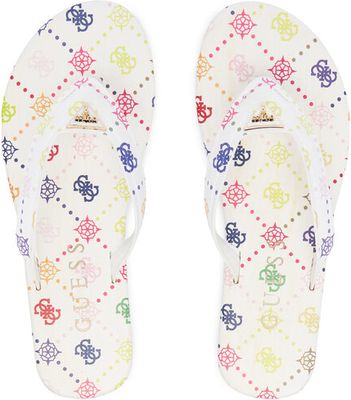 Klapki damskie na lato Guess ze sklepu: eobuwie.pl w kategorii: Klapki damskie - zdjęcie WP-EBWP-9KUZS-09B_0000305931740