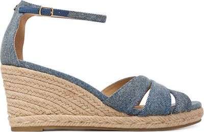 Espadryle damskie na lato LAUREN RALPH LAUREN ze sklepu: eobuwie.pl w kategorii: Espadryle damskie - zdjęcie WP-EBWP-9KUZS-09B_0000305944771