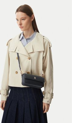 Listonoszka elegancka Tommy Hilfiger ze sklepu: eobuwie.pl w kategorii: Listonoszki - zdjęcie WP-EBWP-9KUZS-09B_0000305950697