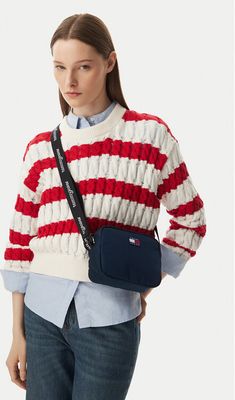 Tommy Jeans - Listonoszka w stylu młodzieżowym ze sklepu: eobuwie.pl w kategorii: Listonoszki - zdjęcie WP-EBWP-9KUZS-09B_0000305952721