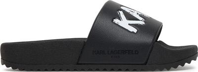 Klapki dziecięce na lato Karl Lagerfeld ze sklepu: eobuwie.pl w kategorii: Klapki dziecięce - zdjęcie WP-EBWP-9KUZS-09B_0000305959911