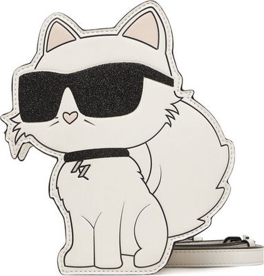 Listonoszka elegancka Karl Lagerfeld Kids ze sklepu: eobuwie.pl w kategorii: Listonoszki - zdjęcie WP-EBWP-9KUZS-09B_0000305960238